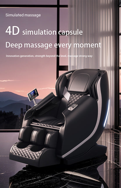 Macias Massage Chair Zero Gravity Full Body - Black