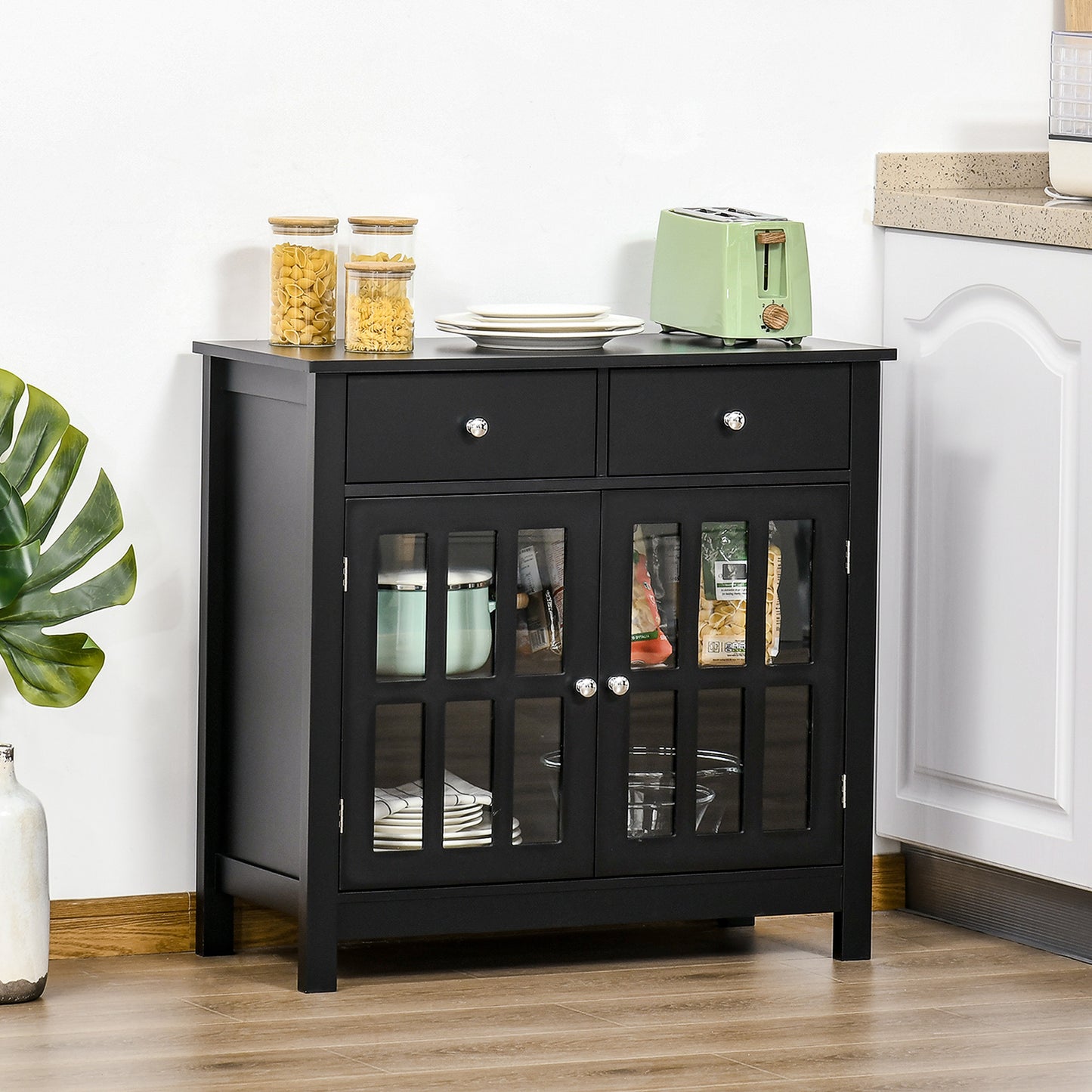 Weber Buffet Cabinet - Black