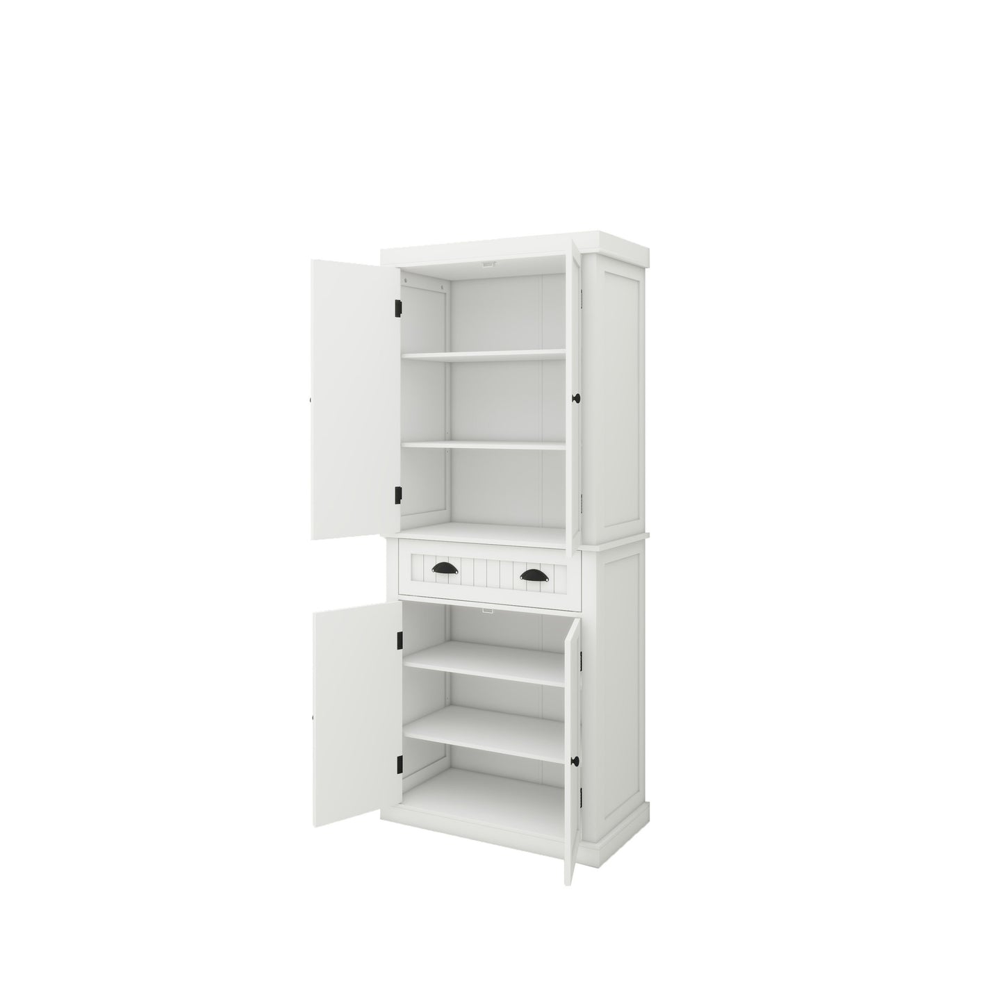 Avalos Storage Cabinet - White