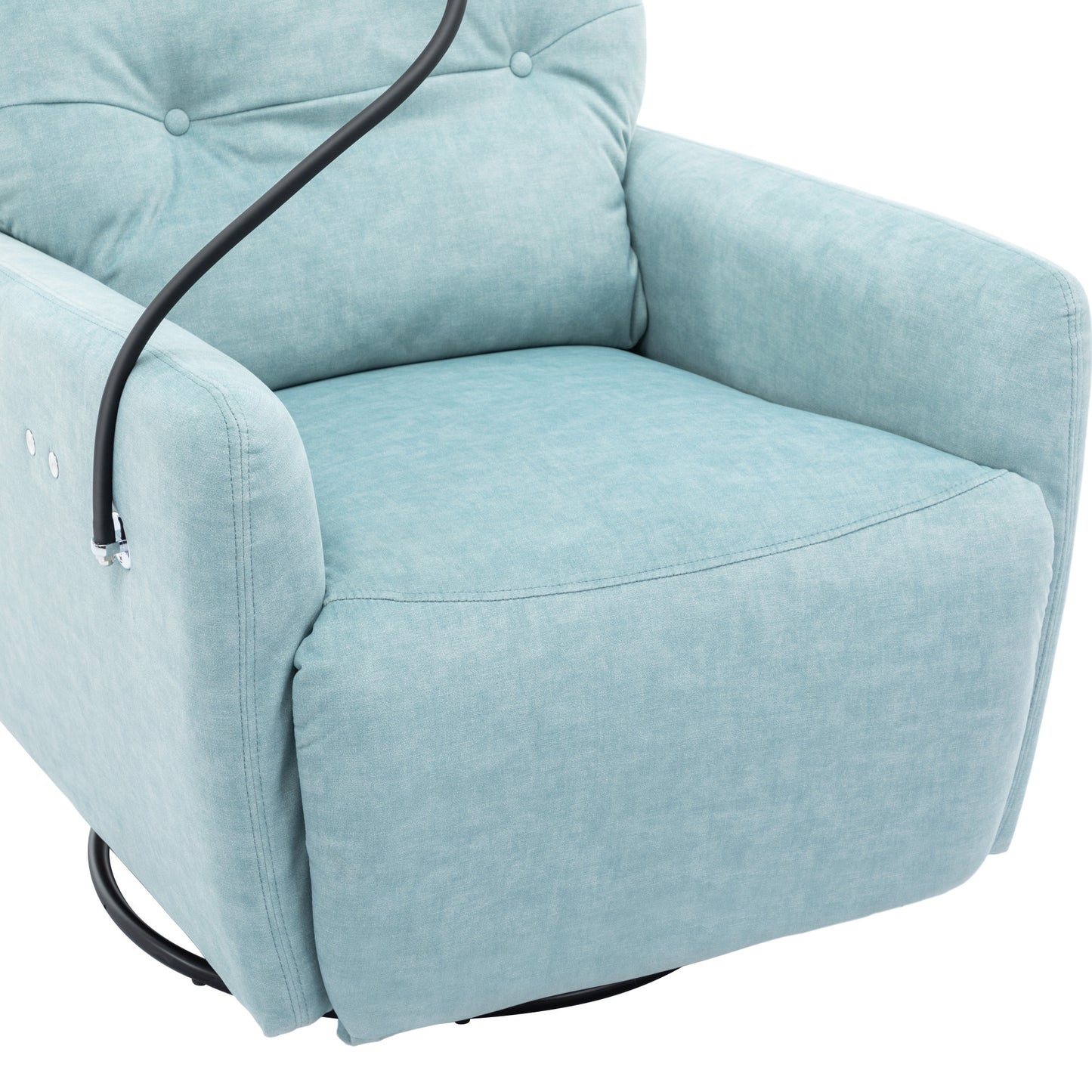 Dax Electric Rocking Motion Recliner - Blue