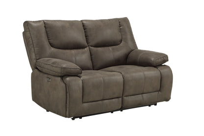 Harumi Loveseat (Power Motion) - Gray