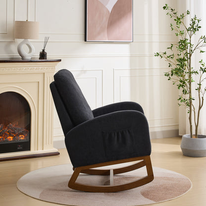 Lester Rocking Chair - Black