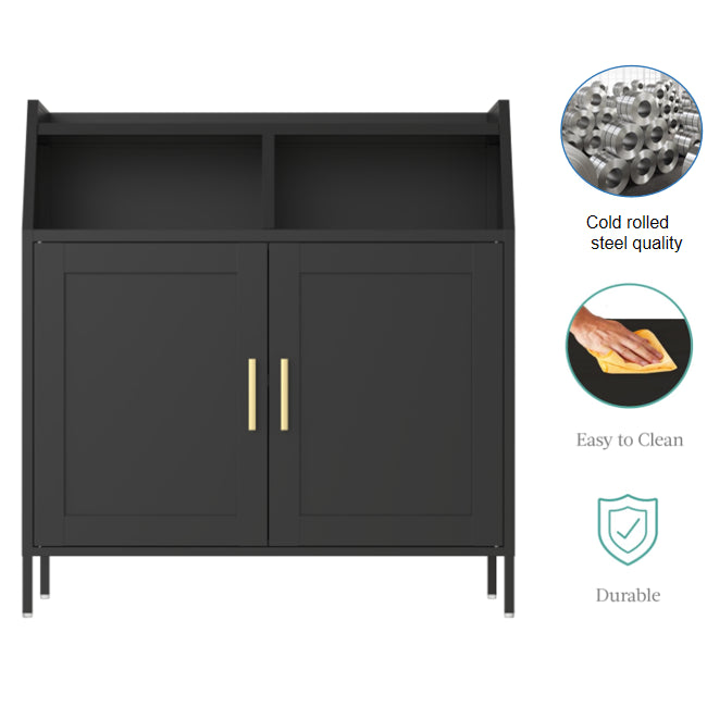 Neha Storage Cabinet - Black