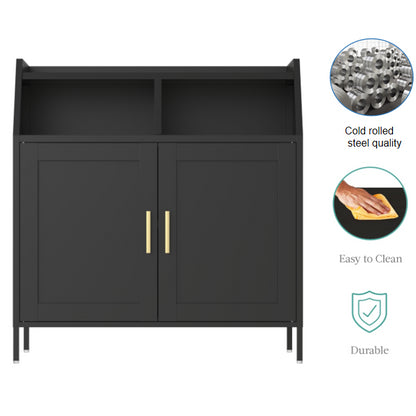 Neha Storage Cabinet - Black