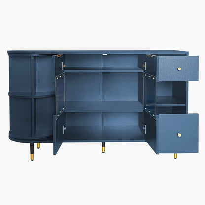 Greta Sideboard Buffet Cabinet - Blue