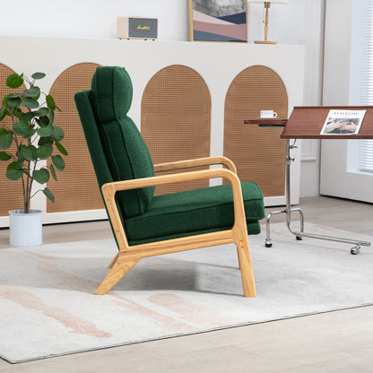 Barton Modern Rocking Chair - Green