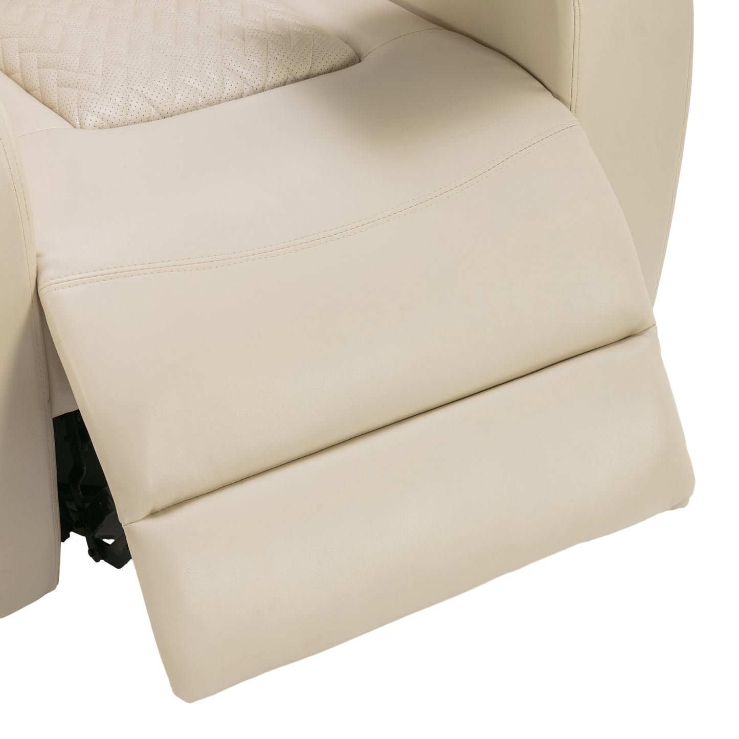 Comfort Max 270 Degree Swivel Power Recliner - White