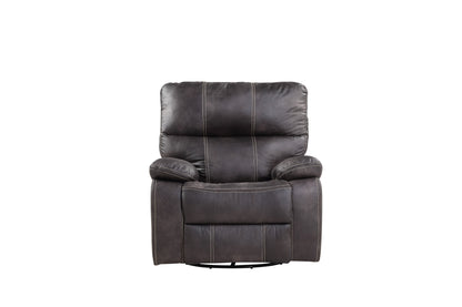 Hooper Swivel Gliding Recliner - Gray