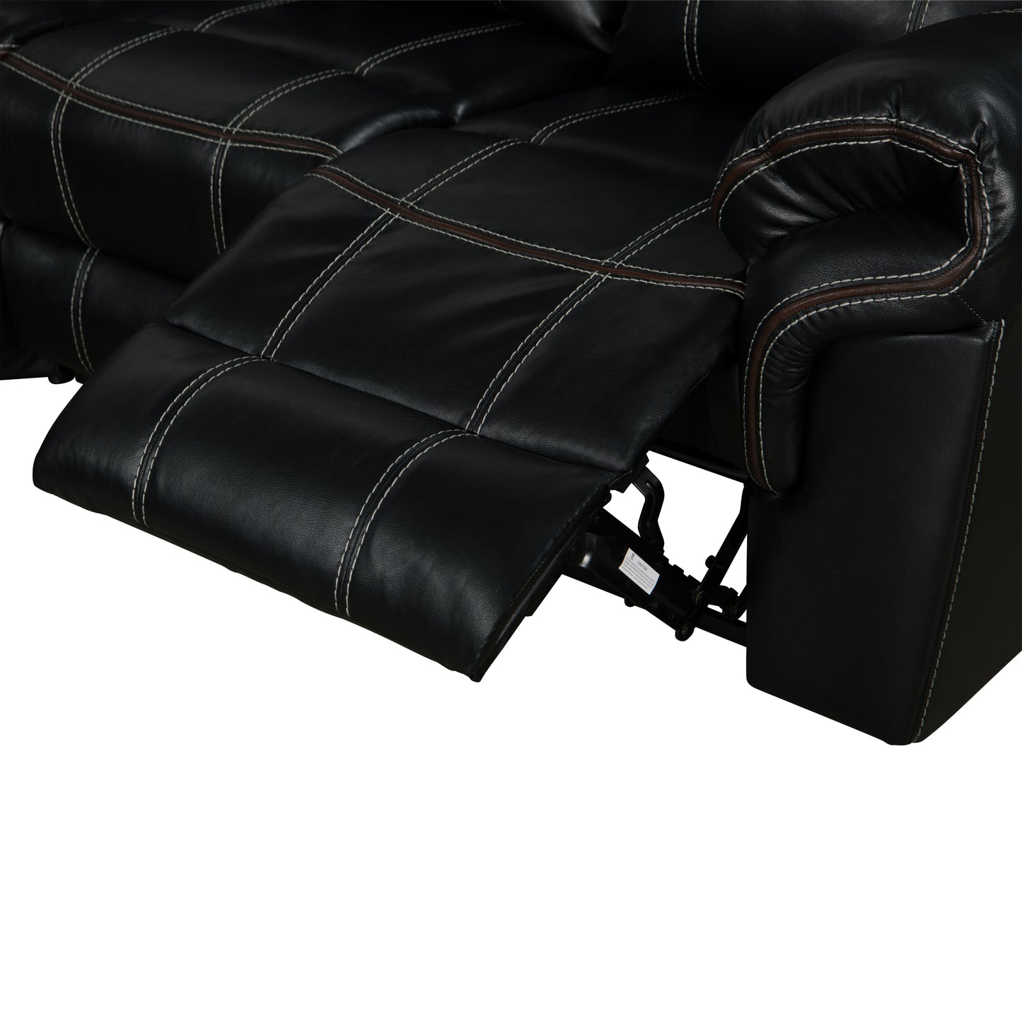 Ainka Sectional Manual Recliner - Black