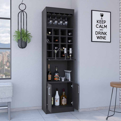 Modoc Bar Cabinet - Black