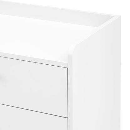 Melo Wooden Storage Cabinet - White