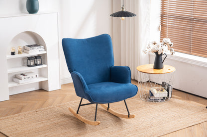 Adraya Rocking Chair - Blue