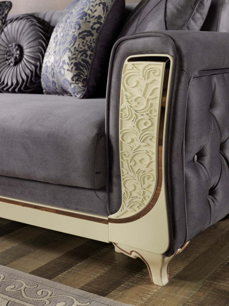 Carmeno Loveseat - Gray