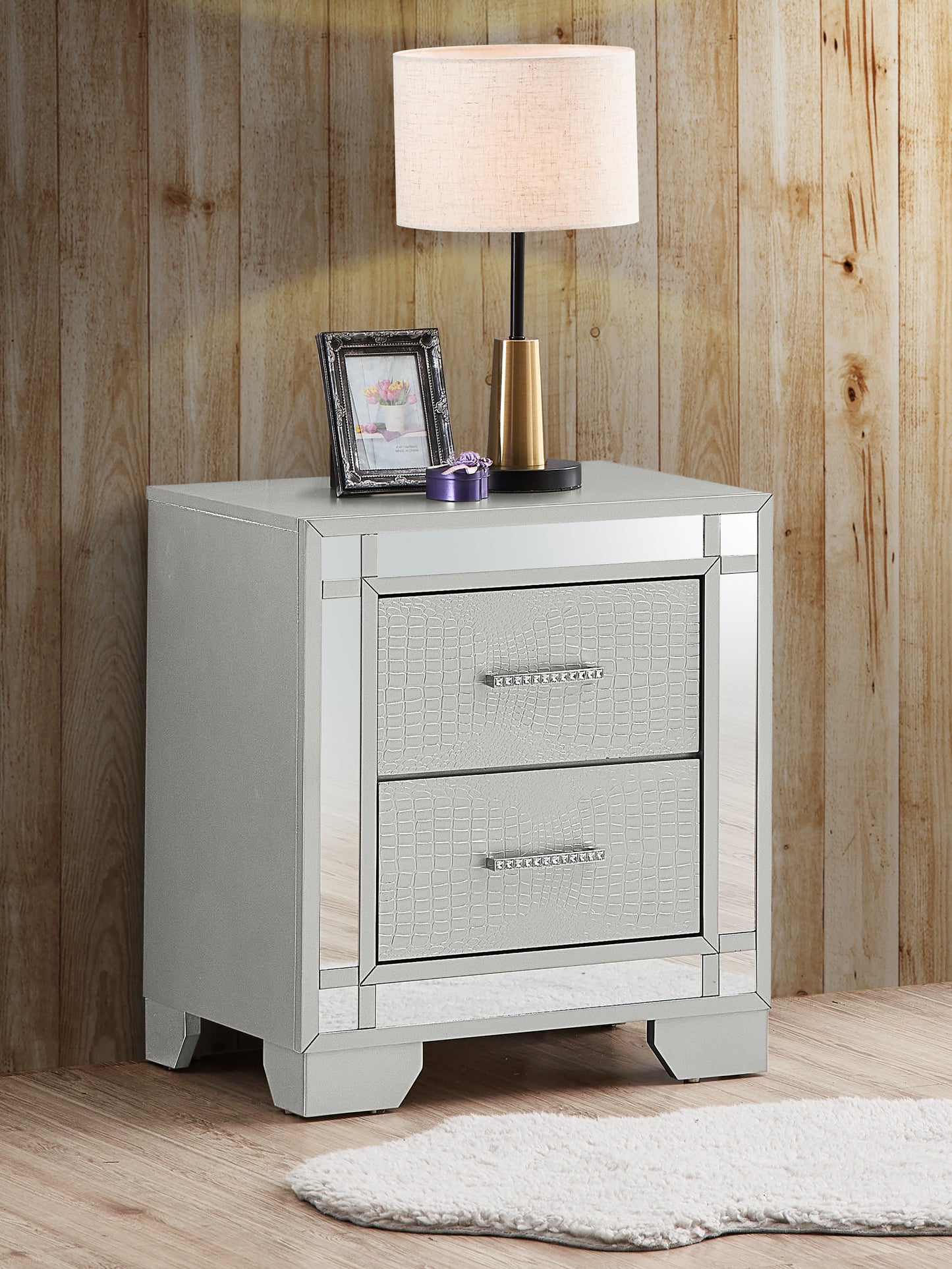 Madison G6600 Nightstand - Champagne