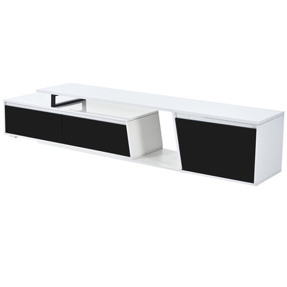 Taylor Extendable TV Stand - White