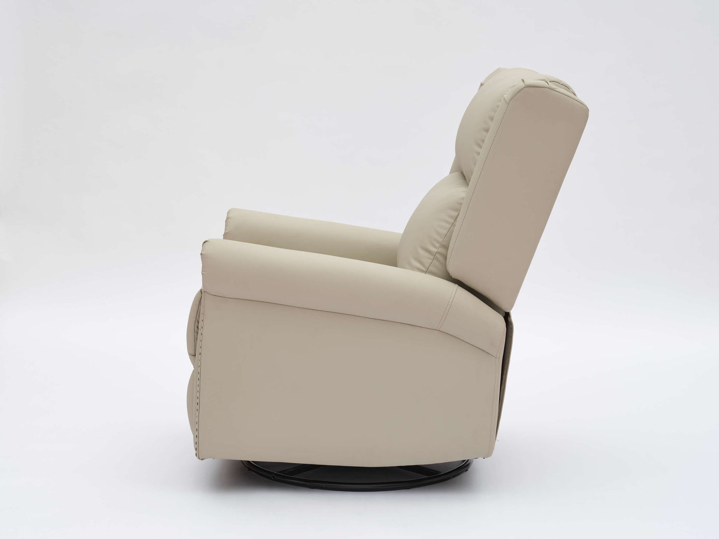 Daniela 360 Swivel Manual Recliner - Beige