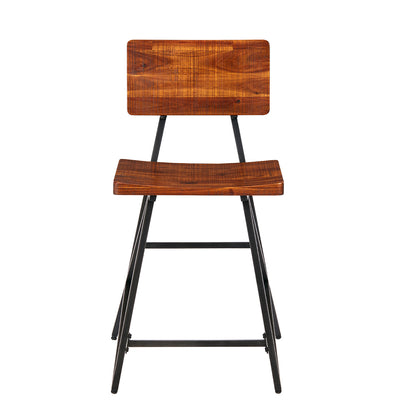 TRESTLE Counter Stool - Brown