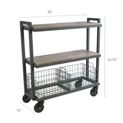 Atlantic 3-Tier Kitchen Carts