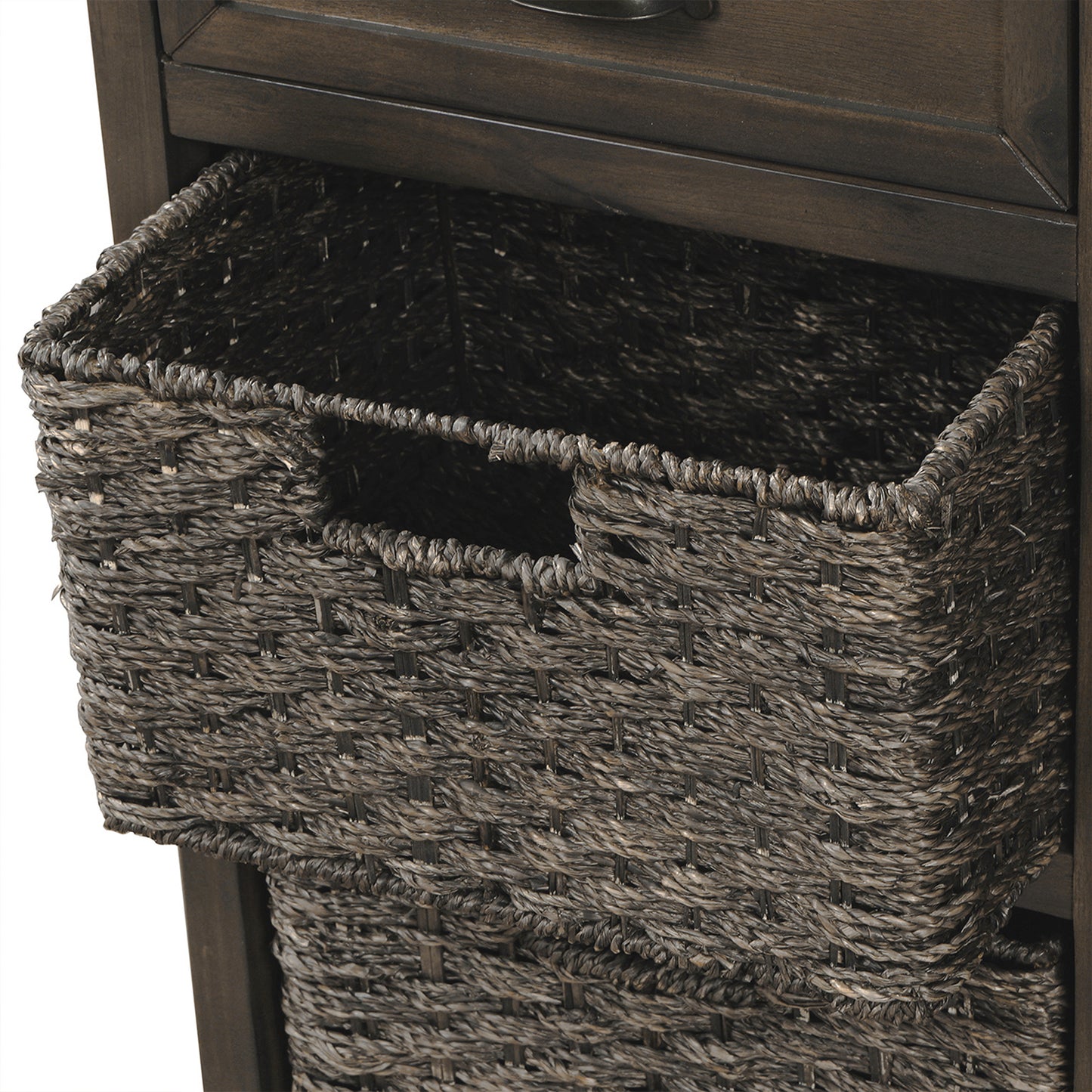 Trex Rustic Storage Cabinet - Light Gray