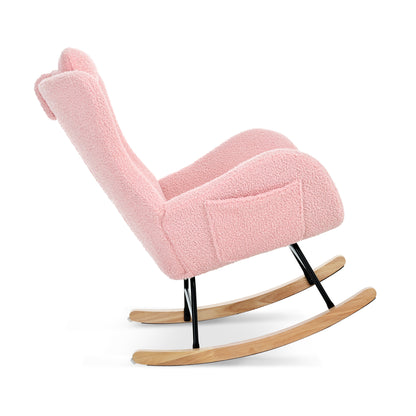 Anton Rocking Chair - Pink