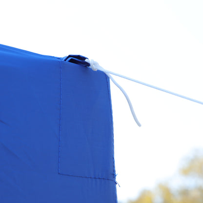 Oneal 10 x 10 ft Pop Up Gazebo Canopy Tent with Sand Bag - Blue