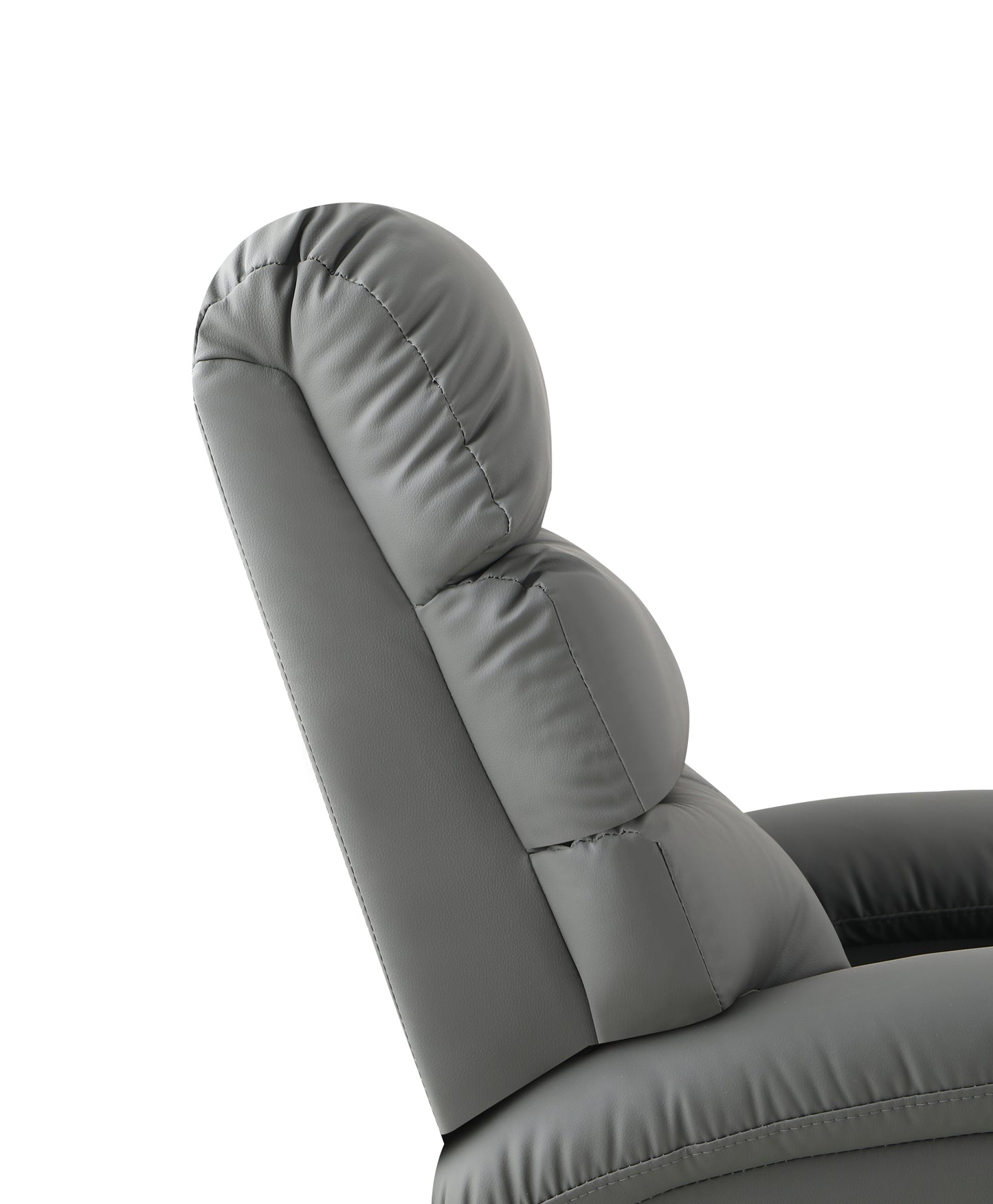 Lexi 360 Degree Swivel Rocking Recliner Chair - Gray