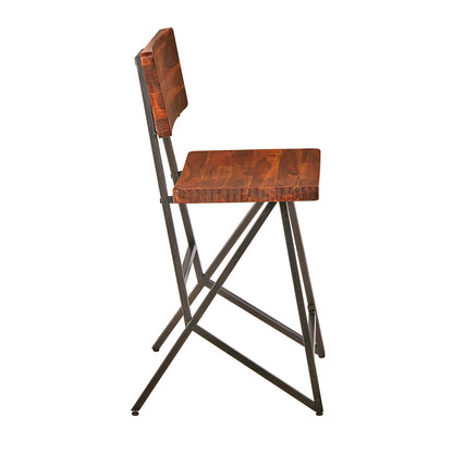 TRESTLE Counter Stool - Brown