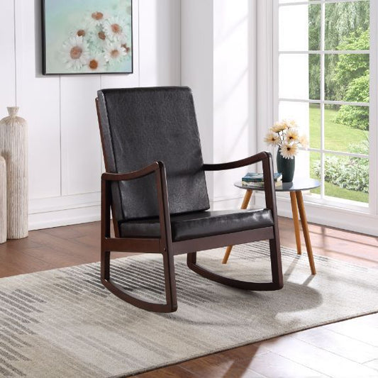 Raina Rocking Chair - Espresso