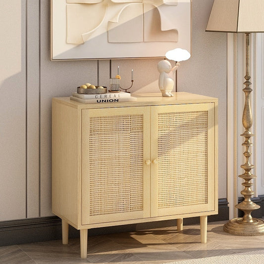 Chester Rattan Storage Cabinet