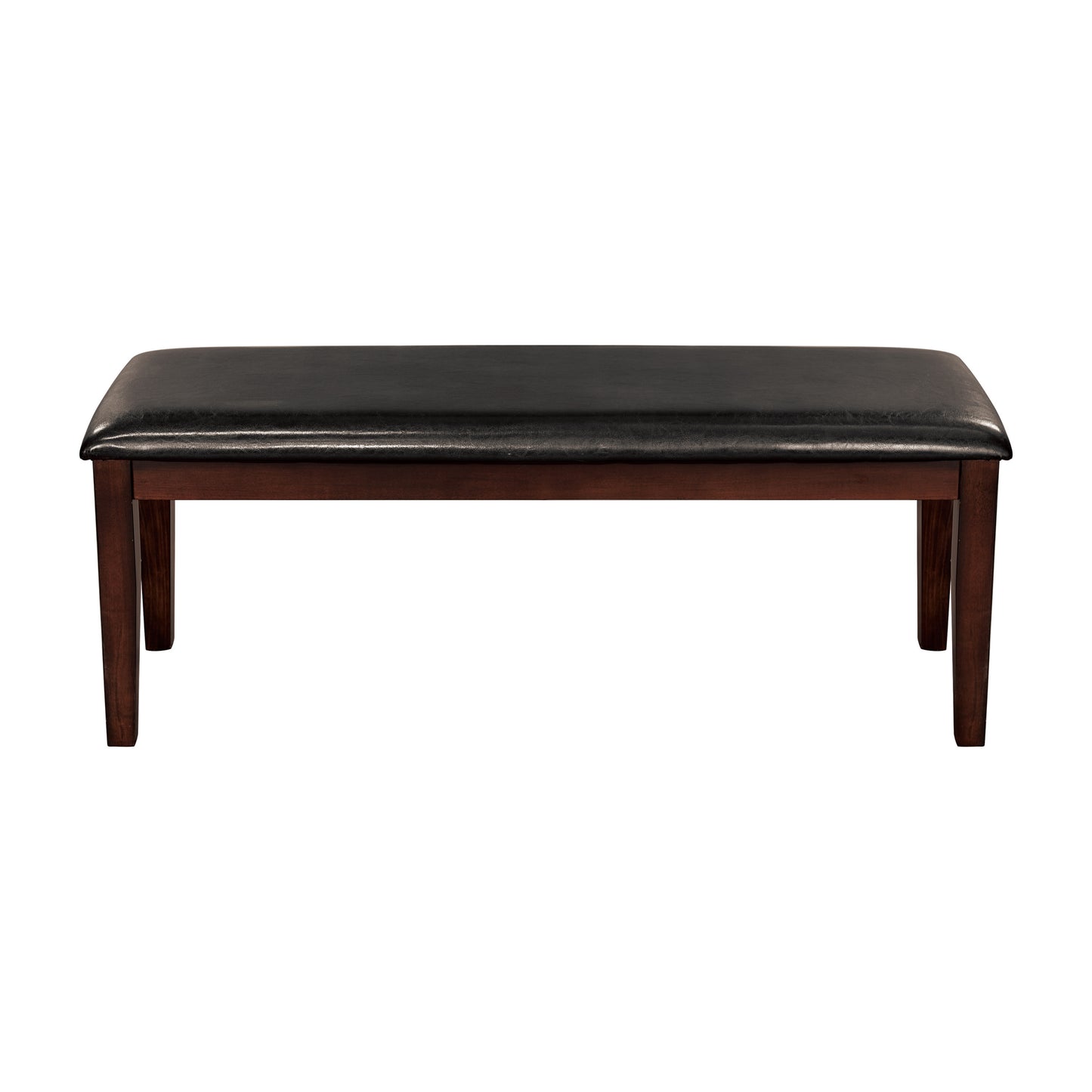 Ada Wood Frame Bench - Cherry