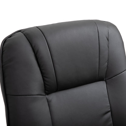 Ollie Adjustable Swivel Rocker Recliner - Black