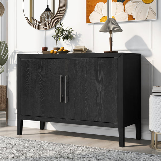 Otto Sideboard Accent Cabinet - Black