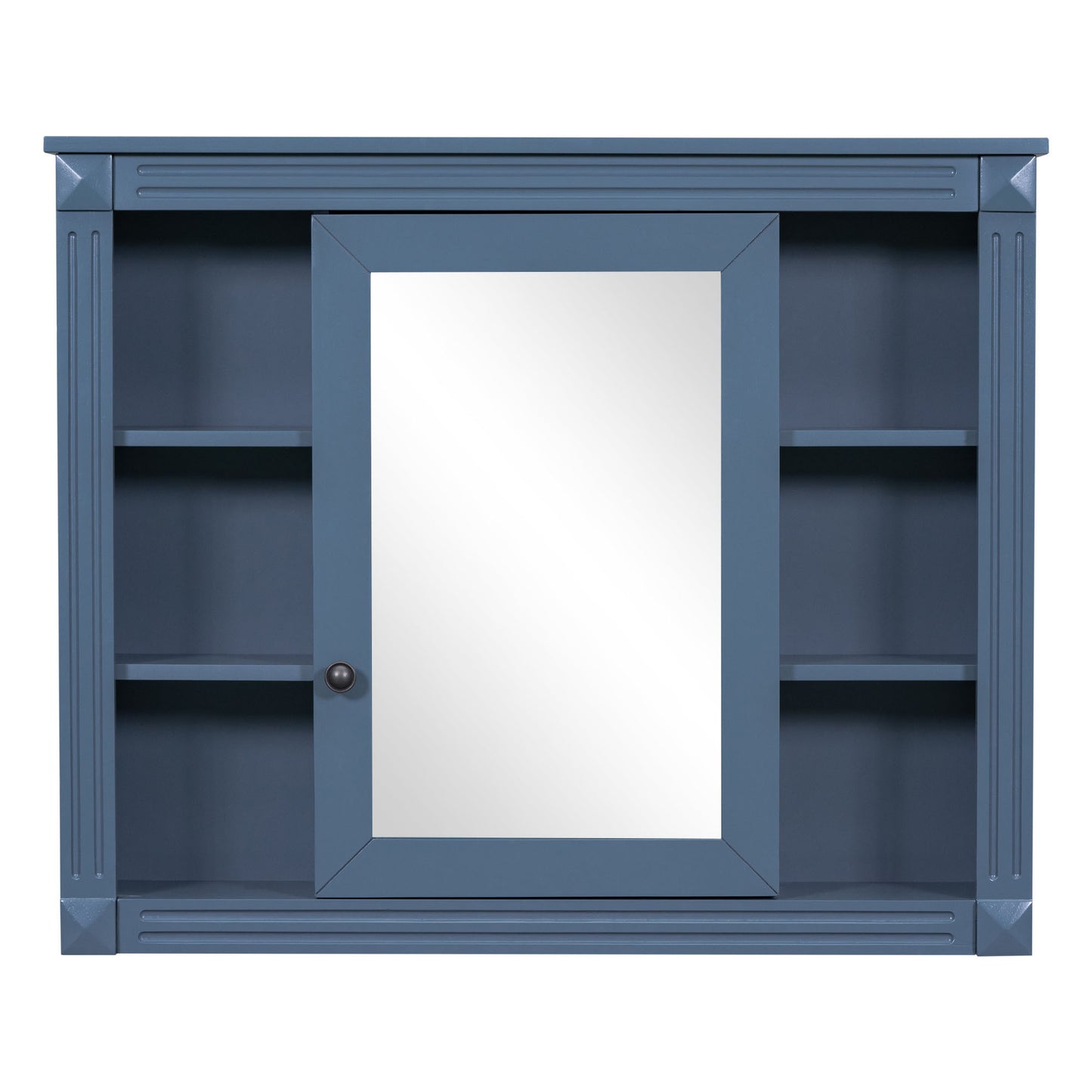 Royal Blue Wall Mounted Bathroom Storage Cabinet