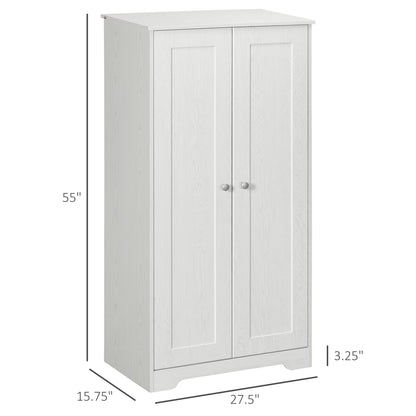 Luce Pantry Storage Cabinet - White