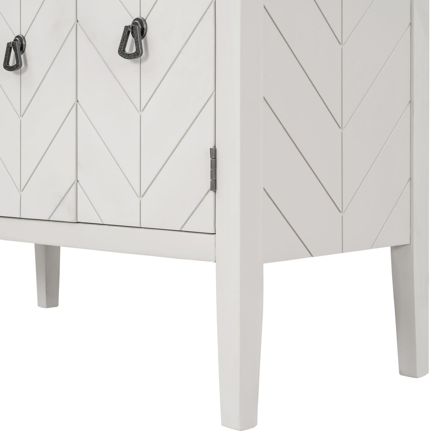 Delena Accent Storage Cabinet - Cream White