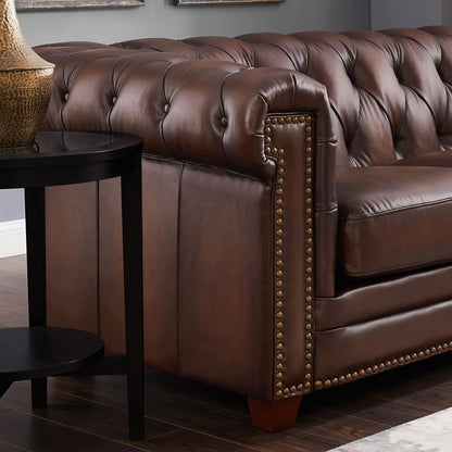 Stanwood Leather Loveseat