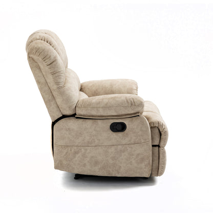 Thomson Large Fabric Recliner Chair - Beige