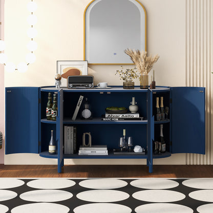 U Storage Sideboard Cabinet - Blue