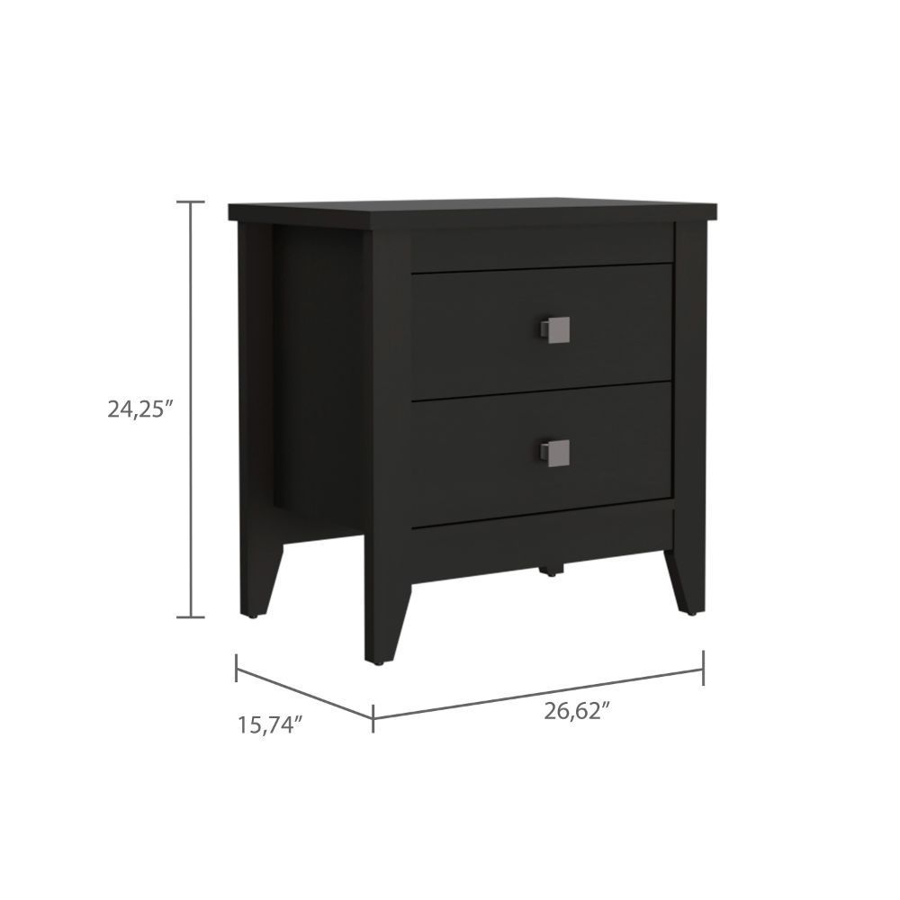 Amara Nightstand - Black