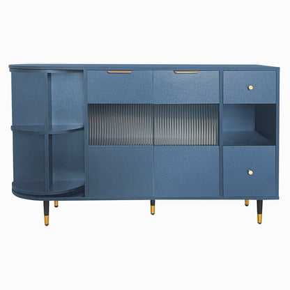 Greta Sideboard Buffet Cabinet - Blue