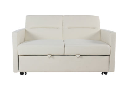 Bolton Loveseat Sleeper - Cream