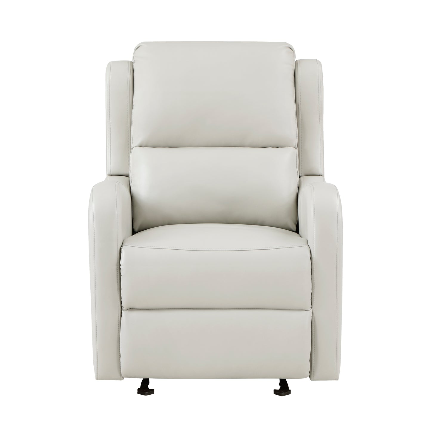 Amaris Faux Leather Upholstery Reclining Chair - Taupe