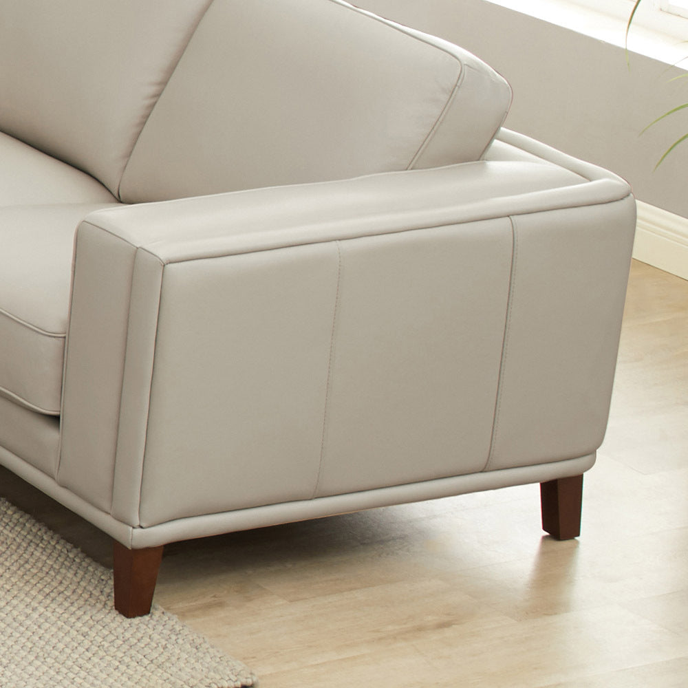 Lyon Leather Loveseat