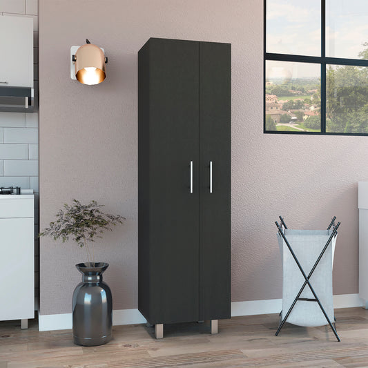 Nala Double Door Cabinet - Black