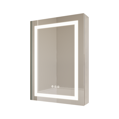 Illuminate Max  Medicine Cabinet with LED Mirror, Anti-Fog-Waterproof