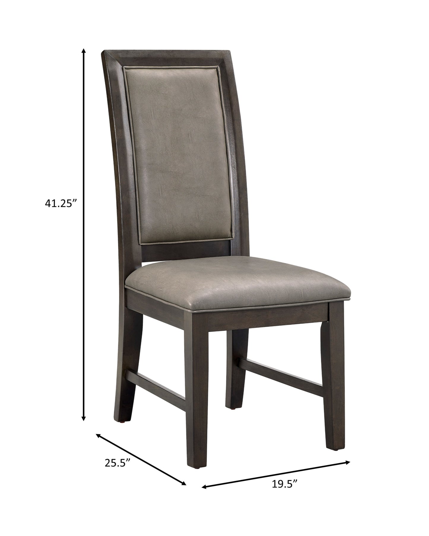 Max Dining Chairs (Set of 2) - Brown