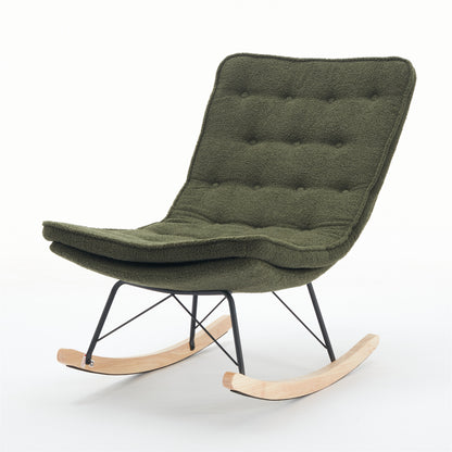 Lazy Rocking Chair - Dark Green