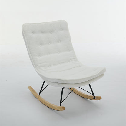 Lazy Rocking Chair - White