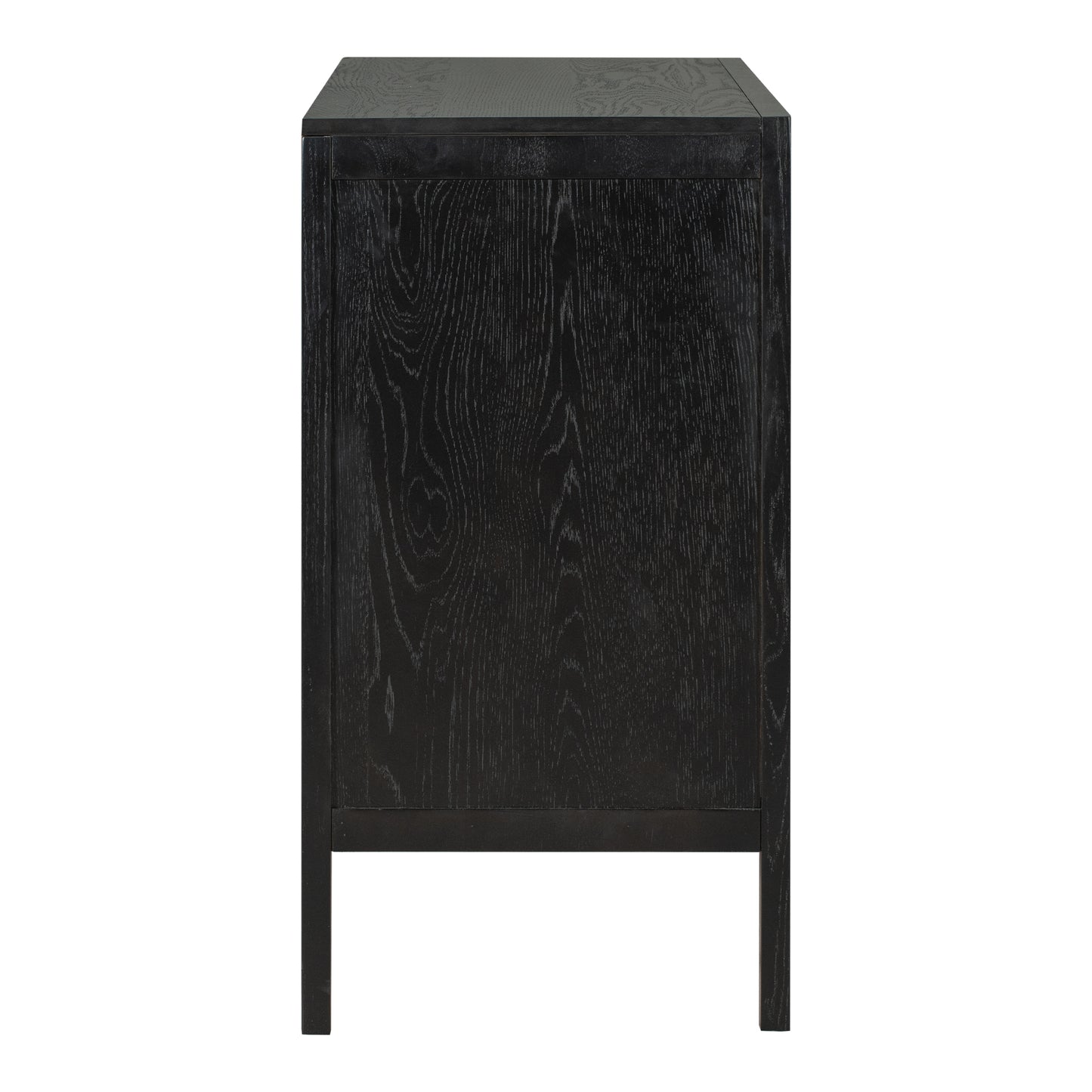 Otto Sideboard Accent Cabinet - Black