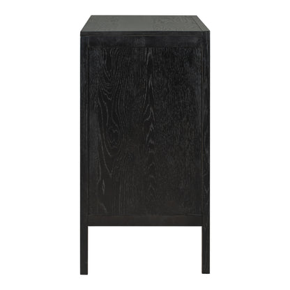 Otto Sideboard Accent Cabinet - Black